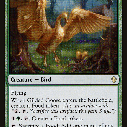 Gilded Goose (ELD-160) - Throne of Eldraine