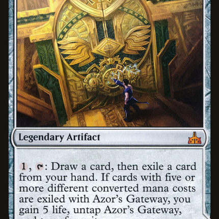 Azor's Gateway // Sanctum of the Sun (RIX-176) - Rivals of Ixalan: (compasslanddfc) Foil