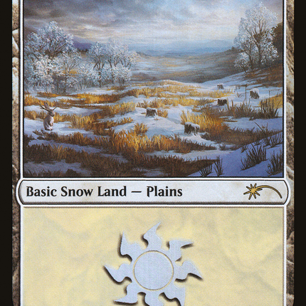 Snow-Covered Plains (SLD-001) - Secret Lair Drop Foil