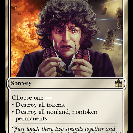 Crisis of Conscience (WHO-017) - Doctor Who Foil