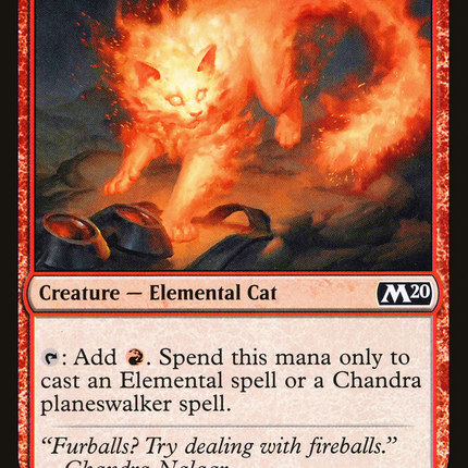 Chandra's Embercat (M20-129) - Core Set 2020