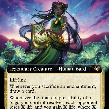 Narci, Fable Singer (CMM-775) - Commander Masters: (Extended Art)