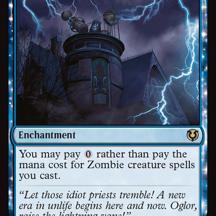 Rooftop Storm (INR-083) - Innistrad Remastered: (enchantment) Foil