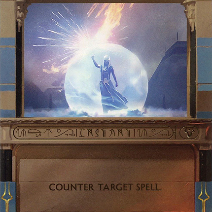 Counterspell (MPS2-010) - Amonkhet Invocations (Borderless) Foil