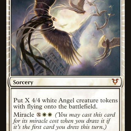 Entreat the Angels (AVR-020) - Avacyn Restored: (miracle) Foil