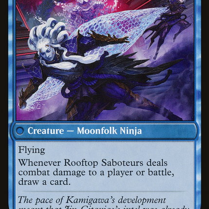 Invasion of Kamigawa // Rooftop Saboteurs (MOM-062) - March of the Machine Foil