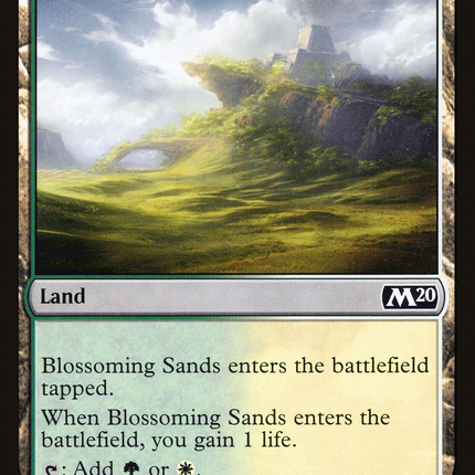 Blossoming Sands (M20-243) - Core Set 2020