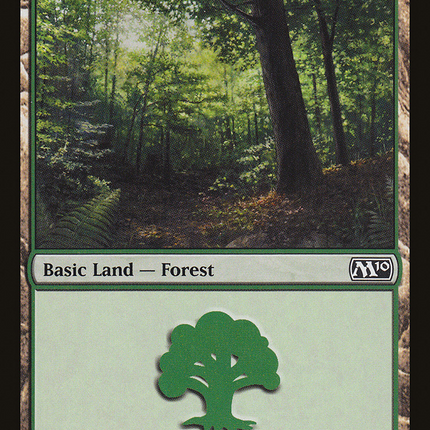 Forest (M10-248) - Magic 2010 Foil