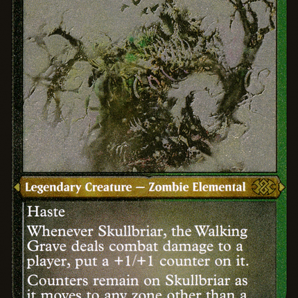 Skullbriar, the Walking Grave (Foil Etched) (2X2-540) - Double Masters 2022 Foil