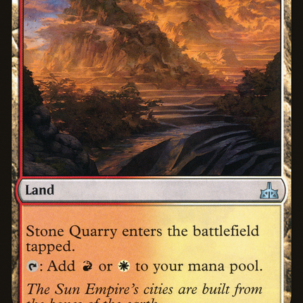 Stone Quarry (RIX-190) - Rivals of Ixalan