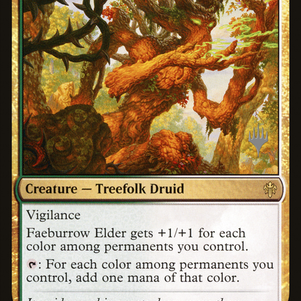Faeburrow Elder (PPELD-190) - Throne of Eldraine Promos