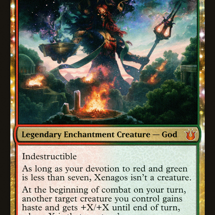 Xenagos, God of Revels (BNG-156) - Born of the Gods: (enchantment) Foil