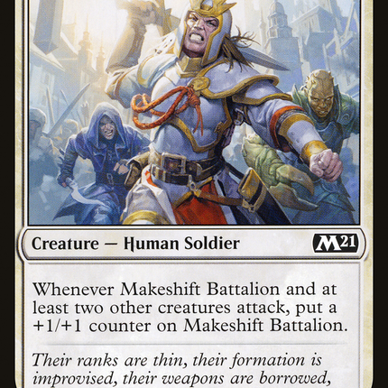 Makeshift Battalion (M21-026) - Core Set 2021