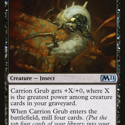 Carrion Grub (M21-092) - Core Set 2021