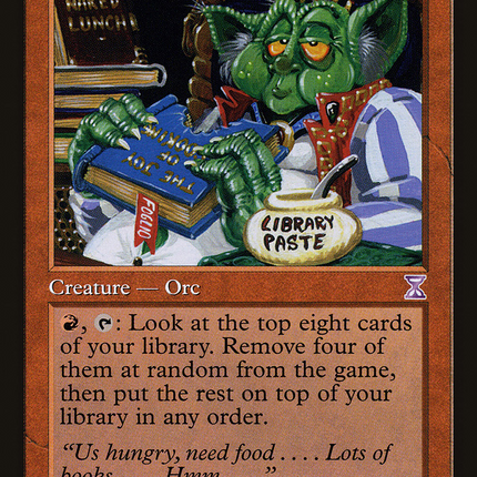 Orcish Librarian (TSB-066) - Time Spiral Timeshifted