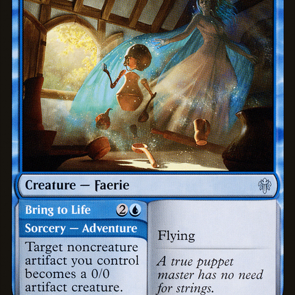 Animating Faerie // Bring to Life (ELD-038) - Throne of Eldraine Foil