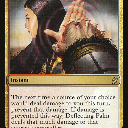 Deflecting Palm (KTK-173) - Khans of Tarkir