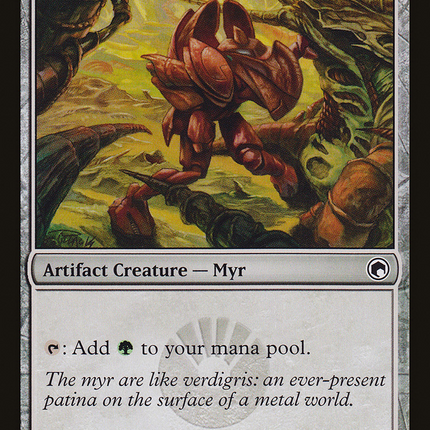 Copper Myr (SOM-146) - Scars of Mirrodin Foil