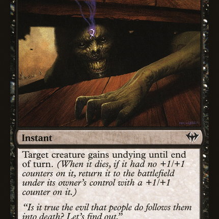 Undying Evil (DKA-077) - Dark Ascension Foil