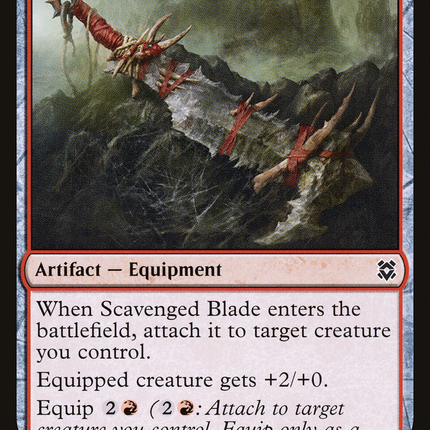 Scavenged Blade (ZNR-157) - Zendikar Rising