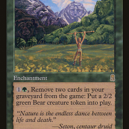 Bearscape (ODY-229) - Odyssey Foil