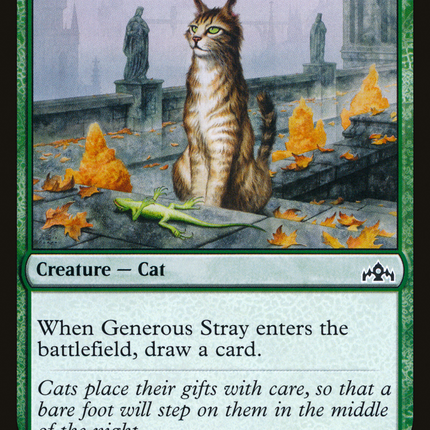 Generous Stray (GRN-129) - Guilds of Ravnica Foil