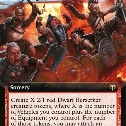 Reckless Crew (KHM-359) - Kaldheim: (Extended Art)