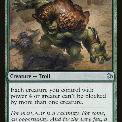 Challenger Troll (WAR-157) - War of the Spark Foil