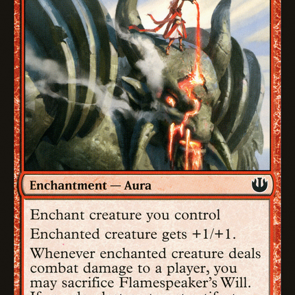 Flamespeaker's Will (JOU-095) - Journey into Nyx