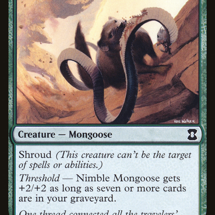 Nimble Mongoose (EMA-179) - Eternal Masters Foil