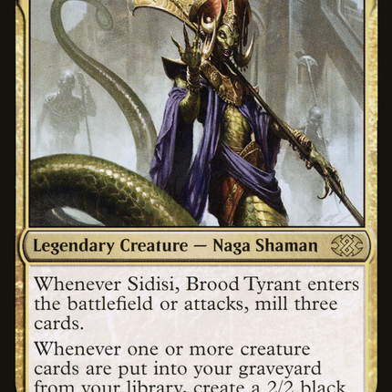 Sidisi, Brood Tyrant (2X2-276) - Double Masters 2022 Foil