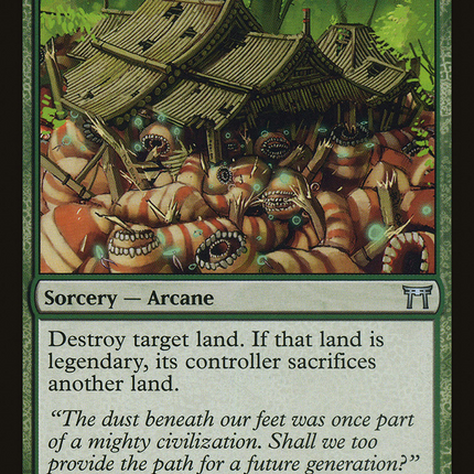 Feast of Worms (CHK-207) - Champions of Kamigawa Foil