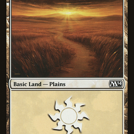 Plains (M14-230) - Magic 2014 Foil