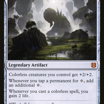 Forsaken Monument (ZNR-244) - Zendikar Rising Foil