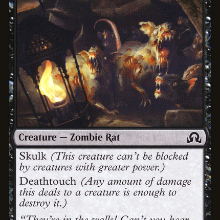 Rancid Rats (SOI-130) - Shadows over Innistrad Foil