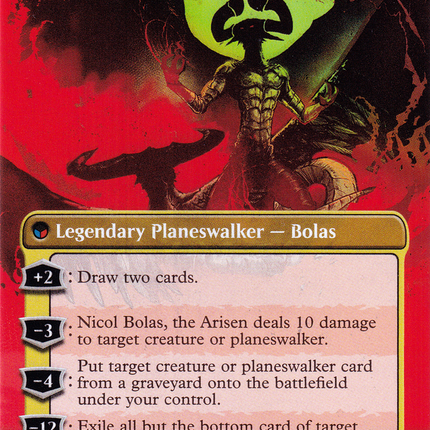 Nicol Bolas, the Ravager // Nicol Bolas, the Arisen (SLD-1211) - Secret Lair Drop (Borderless)