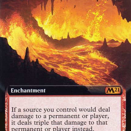 Fiery Emancipation (M21-366) - Core Set 2021: (Extended Art)