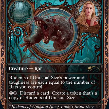 Pack Rat (SLD-1448) - Secret Lair Drop / Rodents of Unusual Size (Borderless) Foil