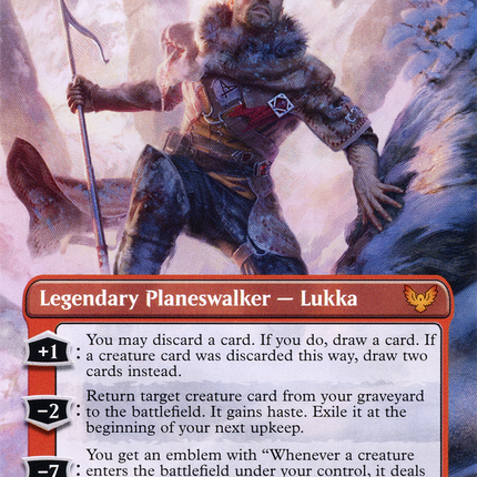 Mila, Crafty Companion // Lukka, Wayward Bonder (STX-277) - Strixhaven: School of Mages (Borderless)