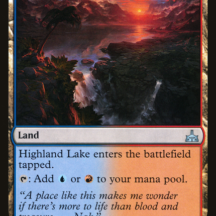 Highland Lake (RIX-189) - Rivals of Ixalan