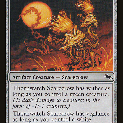 Thornwatch Scarecrow (SHM-265) - Shadowmoor