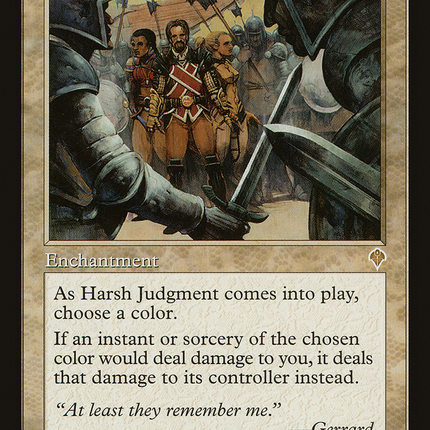 Harsh Judgment (INV-019) - Invasion
