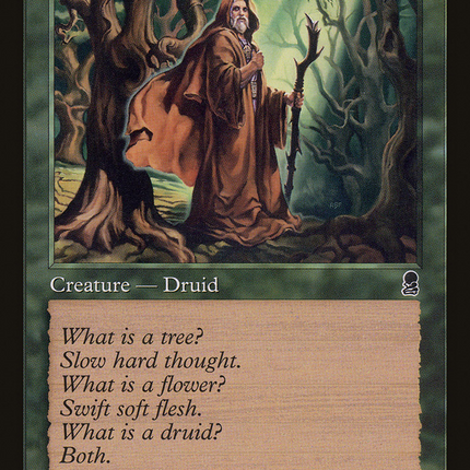 Woodland Druid (ODY-284) - Odyssey Foil