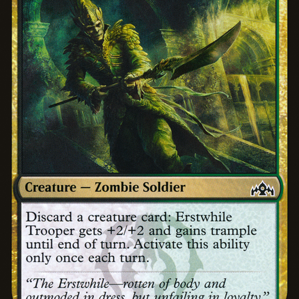 Erstwhile Trooper (GRN-169) - Guilds of Ravnica