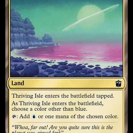 Thriving Isle (WHO-327) - Doctor Who Foil
