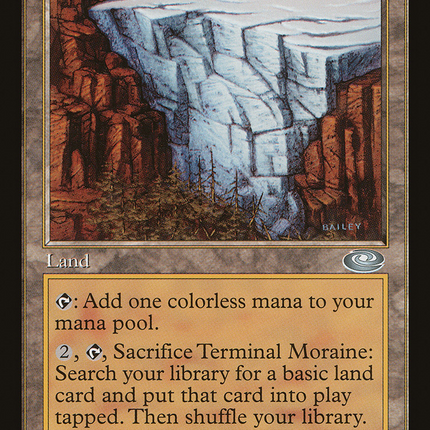 Terminal Moraine (PLS-142) - Planeshift Foil