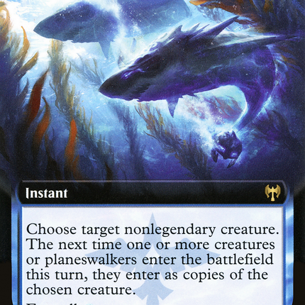 Mystic Reflection (KHM-346) - Kaldheim: (Extended Art) Foil