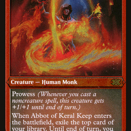 Abbot of Keral Keep (Foil Etched) (2X2-446) - Double Masters 2022 Foil