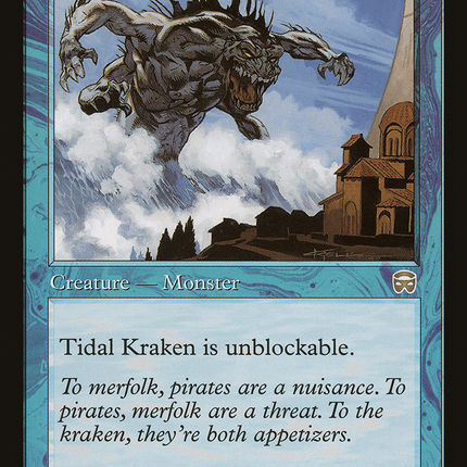 Tidal Kraken (MMQ-110) - Mercadian Masques