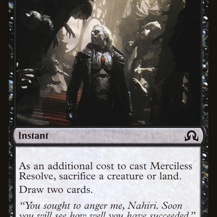 Merciless Resolve (SOI-123) - Shadows over Innistrad Foil